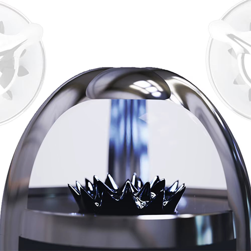 Dancing Ferrofluid Speaker Desktop Subwoofer BT 5.0 Wireless Speaker Music Rhythm 4 Color Adjustable Customizable Lights